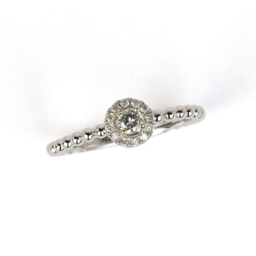 Featured image of this Women’s 14k White Gold Diamond Ring