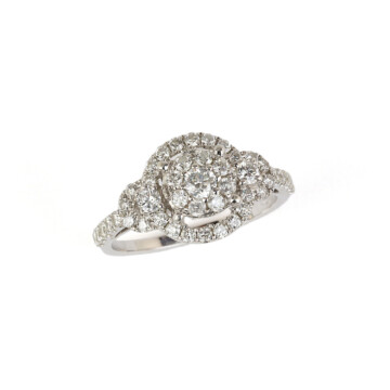Featured image of this Women’s 14k White Gold Diamond Ring