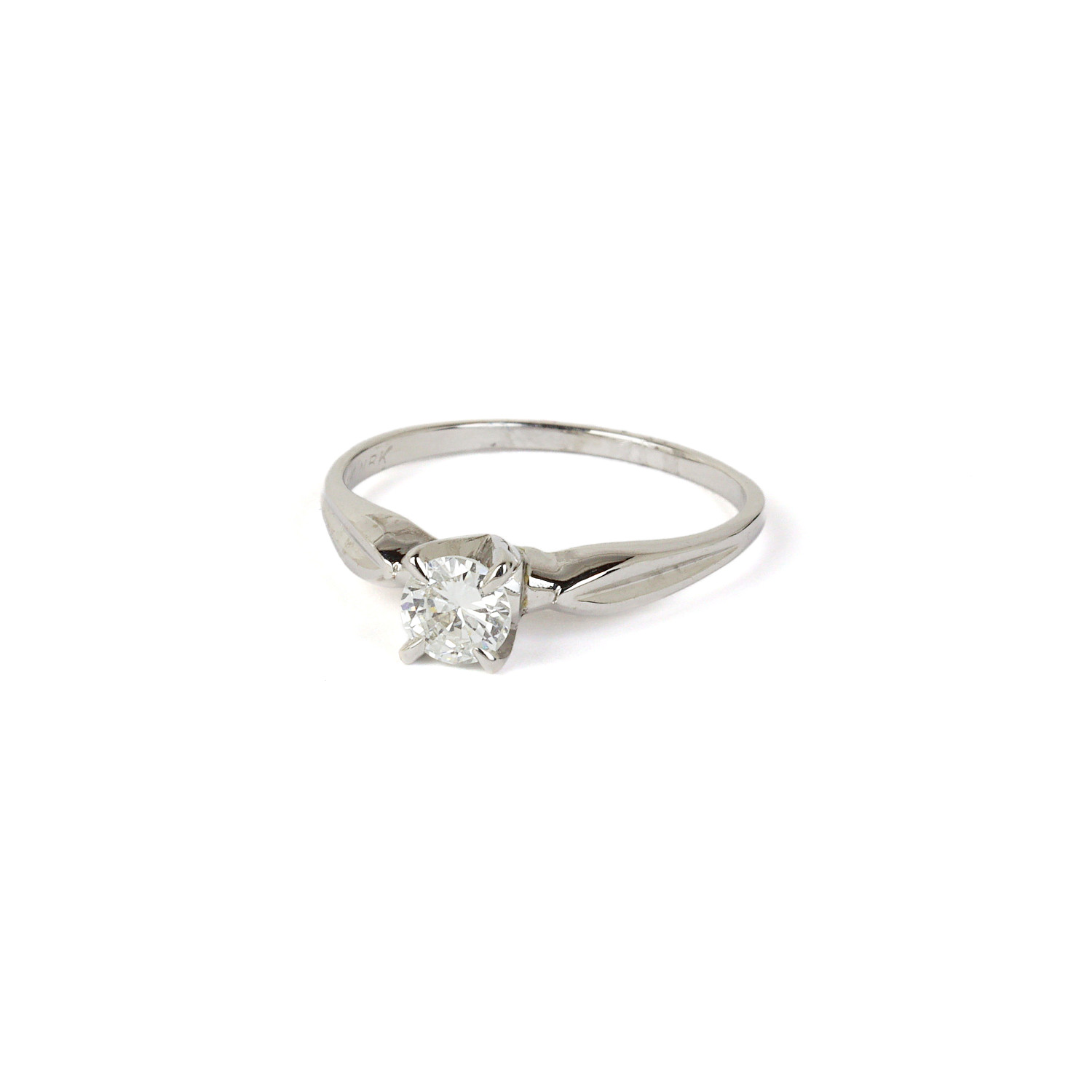Gallery image of this Women’s 14k White Gold Diamond Ring
