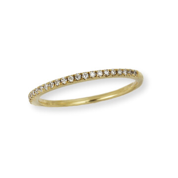 Featured image of this Women’s 14k Yellow Gold Diamond Bridal Ring