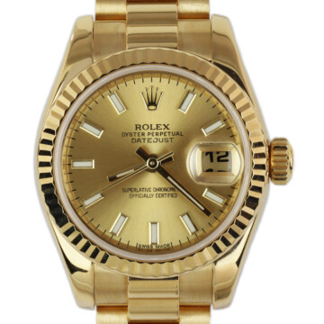Featured image of this Rolex 18k Gold Datejust Wristwatch – 26mm Case