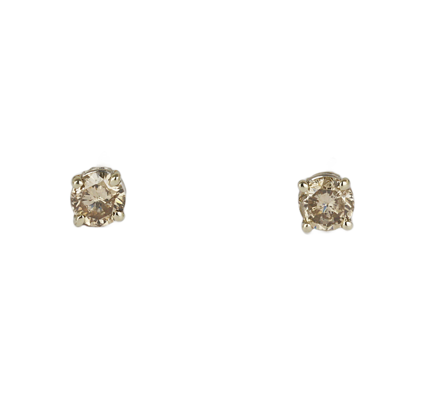 Featured image of this Women’s 14k White Gold Diamond Stud Earrings