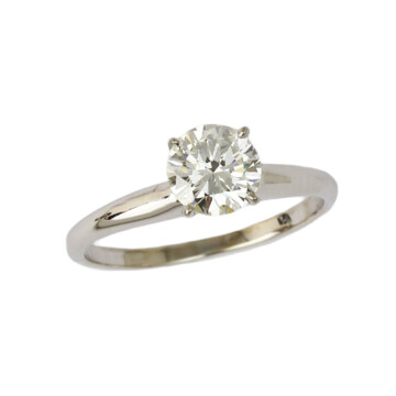 Featured image of this Women’s 14k White Gold Diamond Bridal Ring EGL Cert.