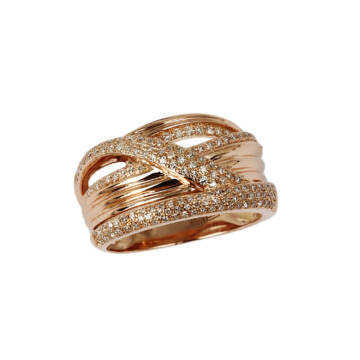 Featured image of this Women’s Effy 14k Rose Gold Diamond Ring