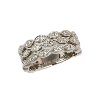 Featured image of this Women’s 14k White Gold Diamond Ring