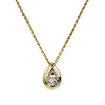 Featured image of this Women’s 18k Yellow Gold Diamond Necklace