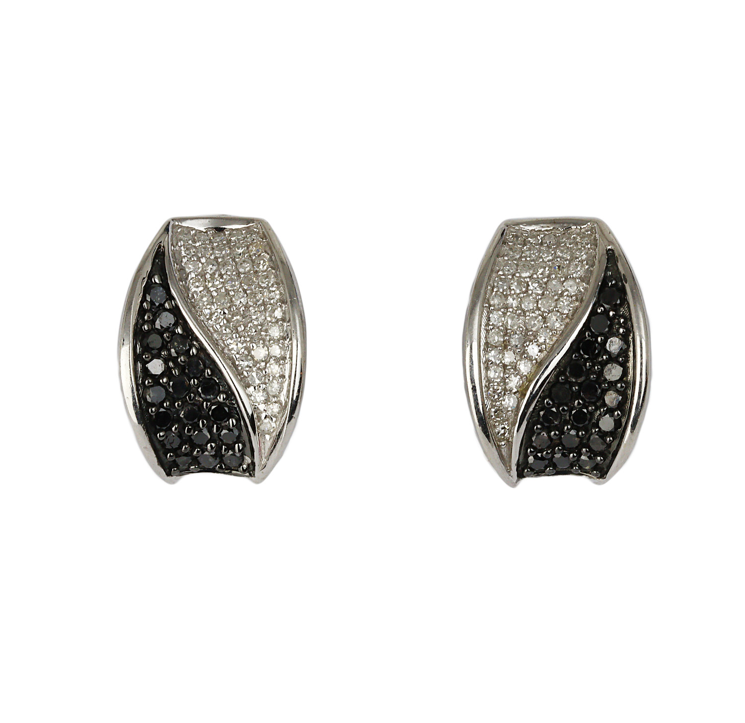 Featured image of this Women’s 14k White Gold Diamond Earrings