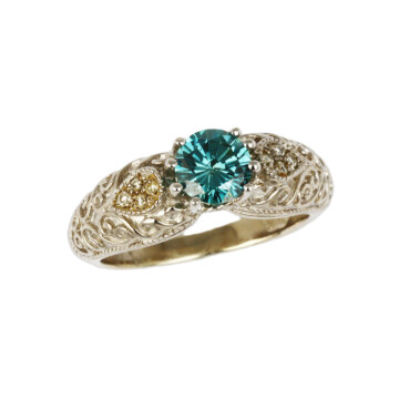 Featured image of this Women’s 14k White Gold Diamond Ring Size 5.25