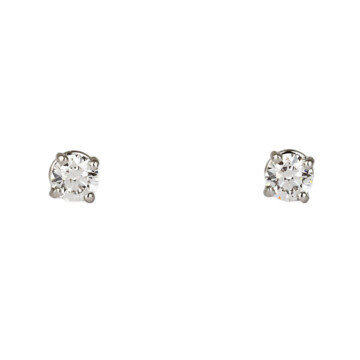 Featured image of this Women’s Platinum Diamond Stud Earrings
