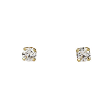 Featured image of this Women’s 14k Yellow Gold Diamond Stud Earrings
