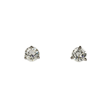 Featured image of this Women’s 14k White Gold Diamond Stud Earrings