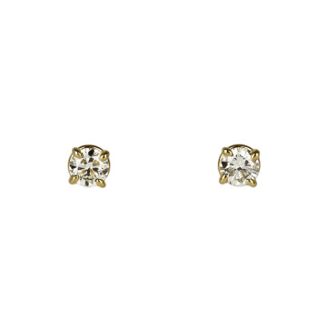 Featured image of this Women’s 14k Yellow Gold Diamond Stud Earrings