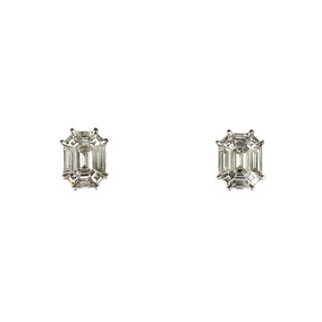 Featured image of this Women’s 14k White Gold Diamond Stud Earrings