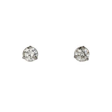 Featured image of this Women’s 14k White Gold Diamond Stud Earrings