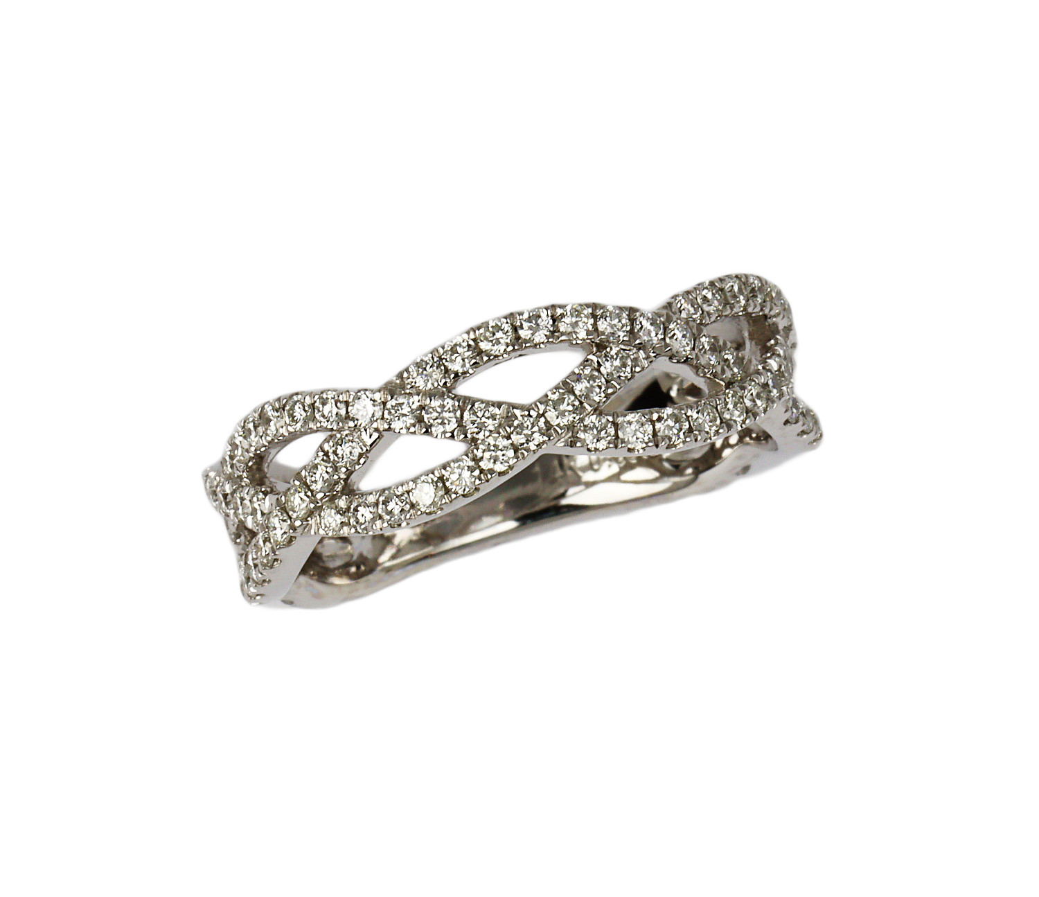 Featured image of this Fischer Women’s 14k White Gold Diamond Ring Size 7