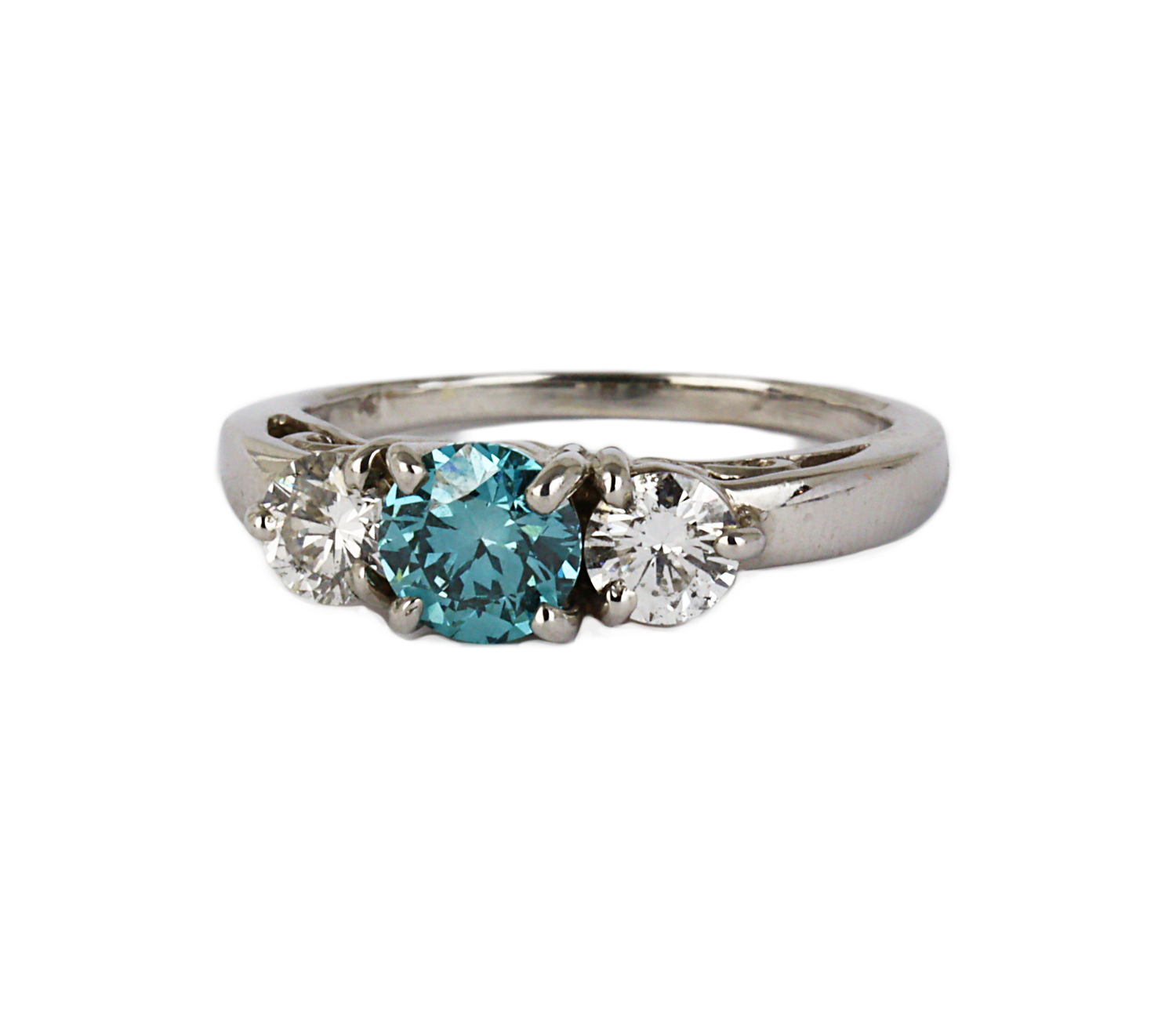 Gallery image of this Women’s 14k White Gold Diamond Bridal Ring Size 5.5