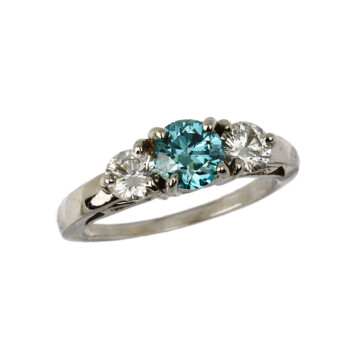 Featured image of this Women’s 14k White Gold Diamond Bridal Ring Size 5.5