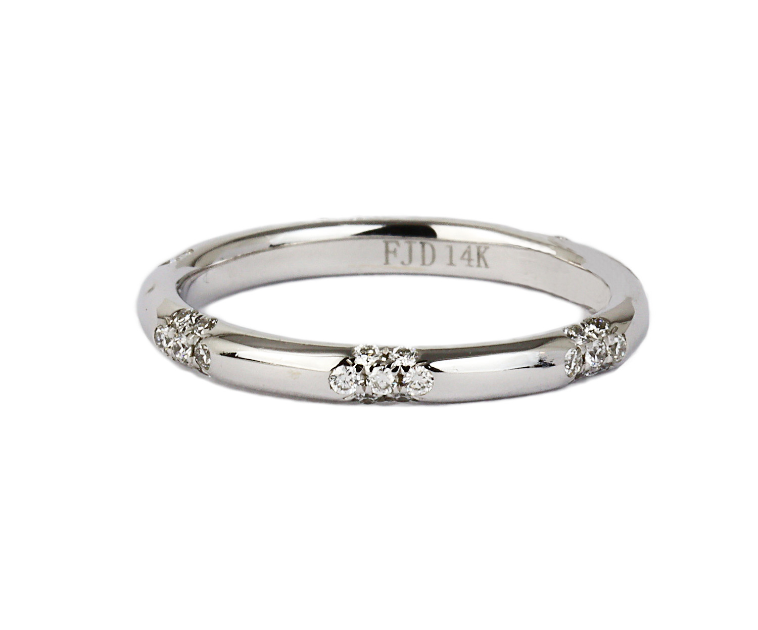 Gallery image of this Fischer Women’s 14k White Gold Diamond Ring Size 6.75