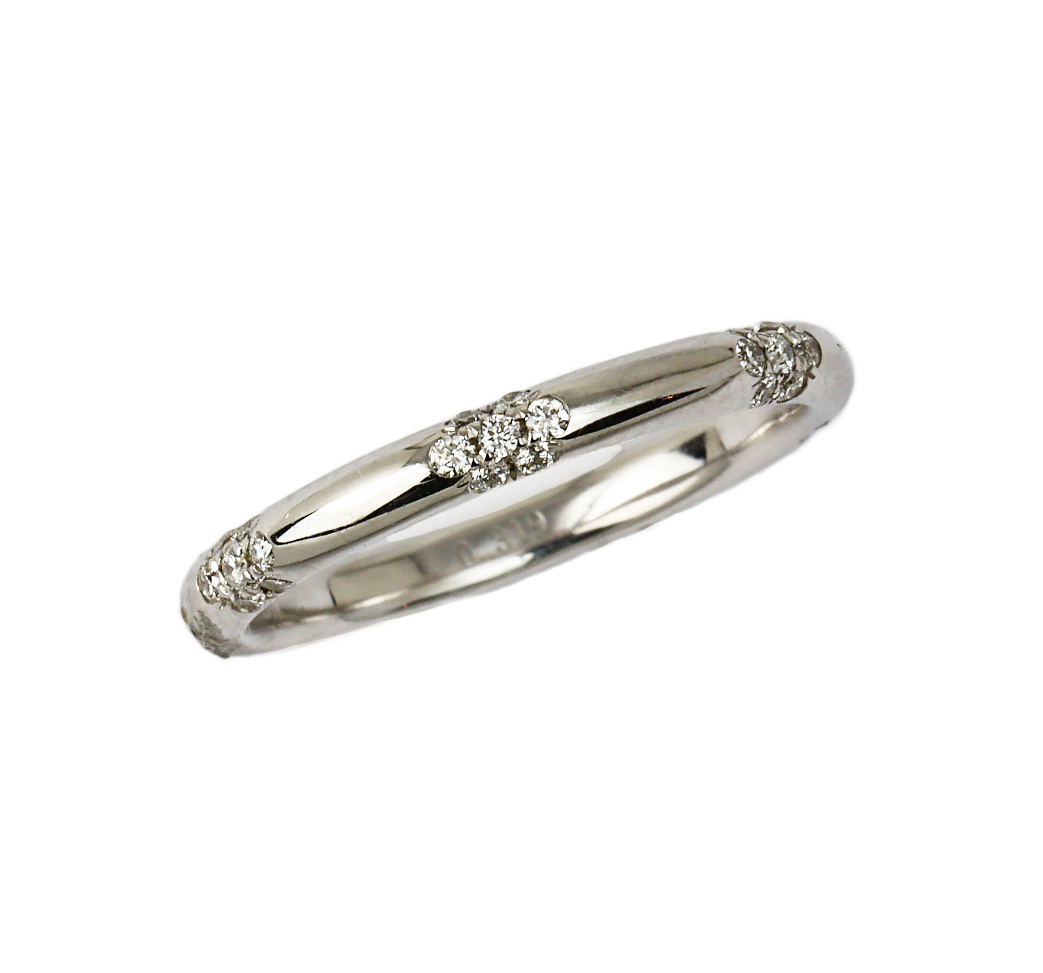 Featured image of this Fischer Women’s 14k White Gold Diamond Ring Size 6.75
