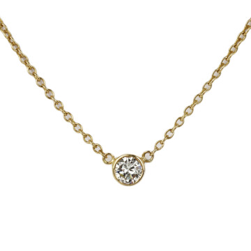 Featured image of this Women’s 14k Yellow Gold Diamond Necklace