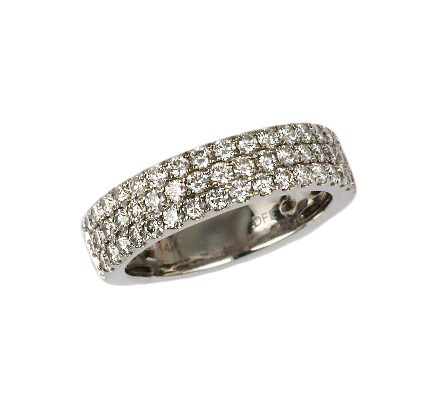 Featured image of this Women’s 14k White Gold Diamond Ring Size 6.5