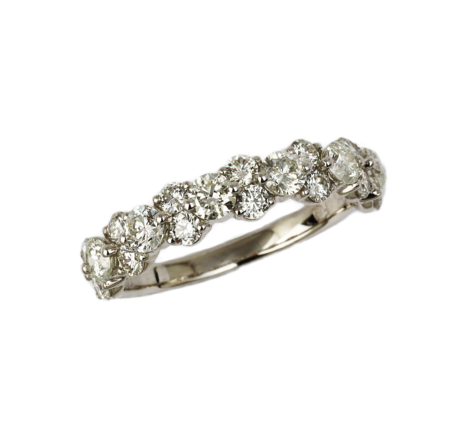 Featured image of this Fischer Women’s 14k White Gold Diamond Ring Size 7