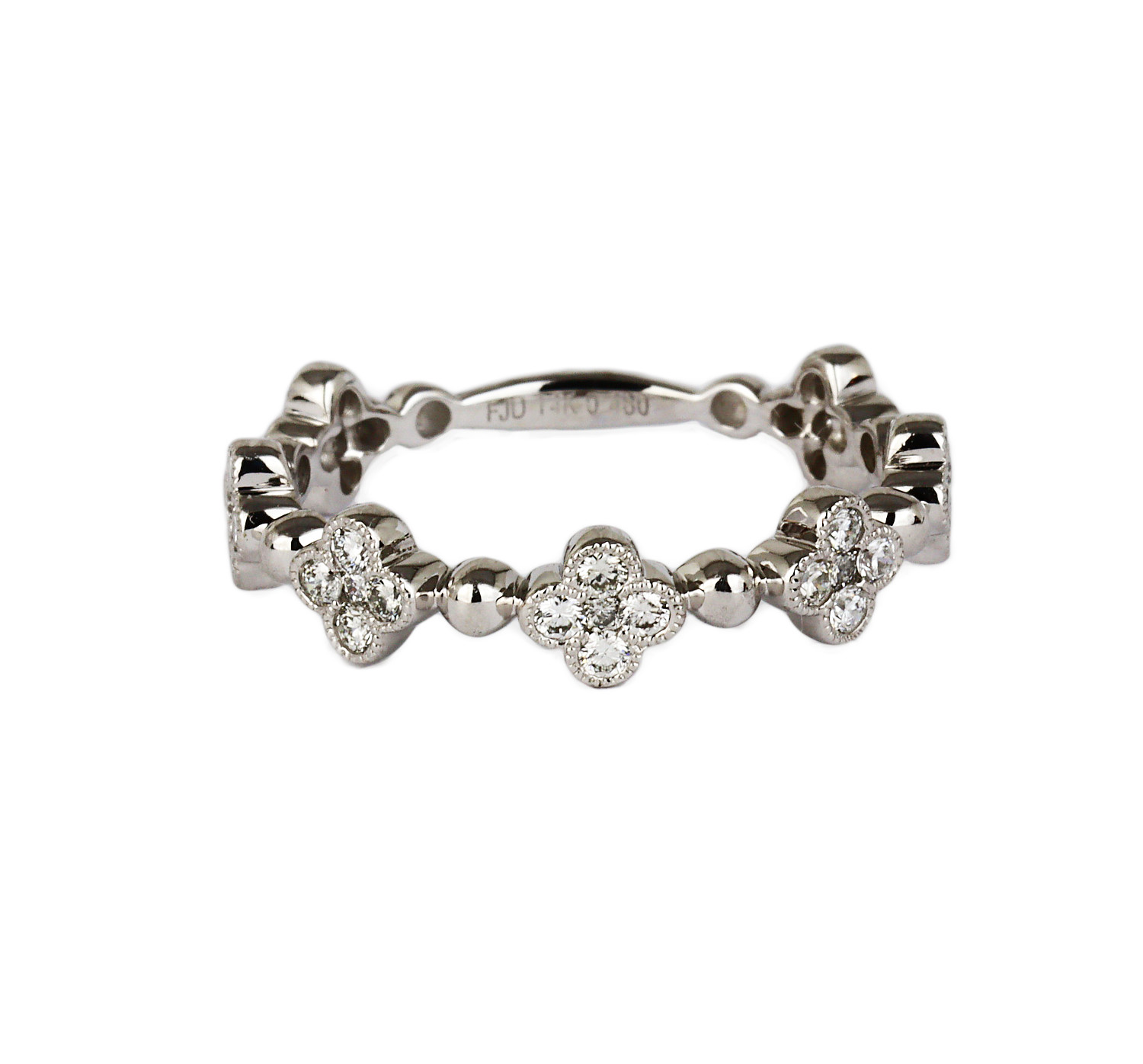 Gallery image of this Fischer Women’s 14k White Gold Diamond Ring Size 7