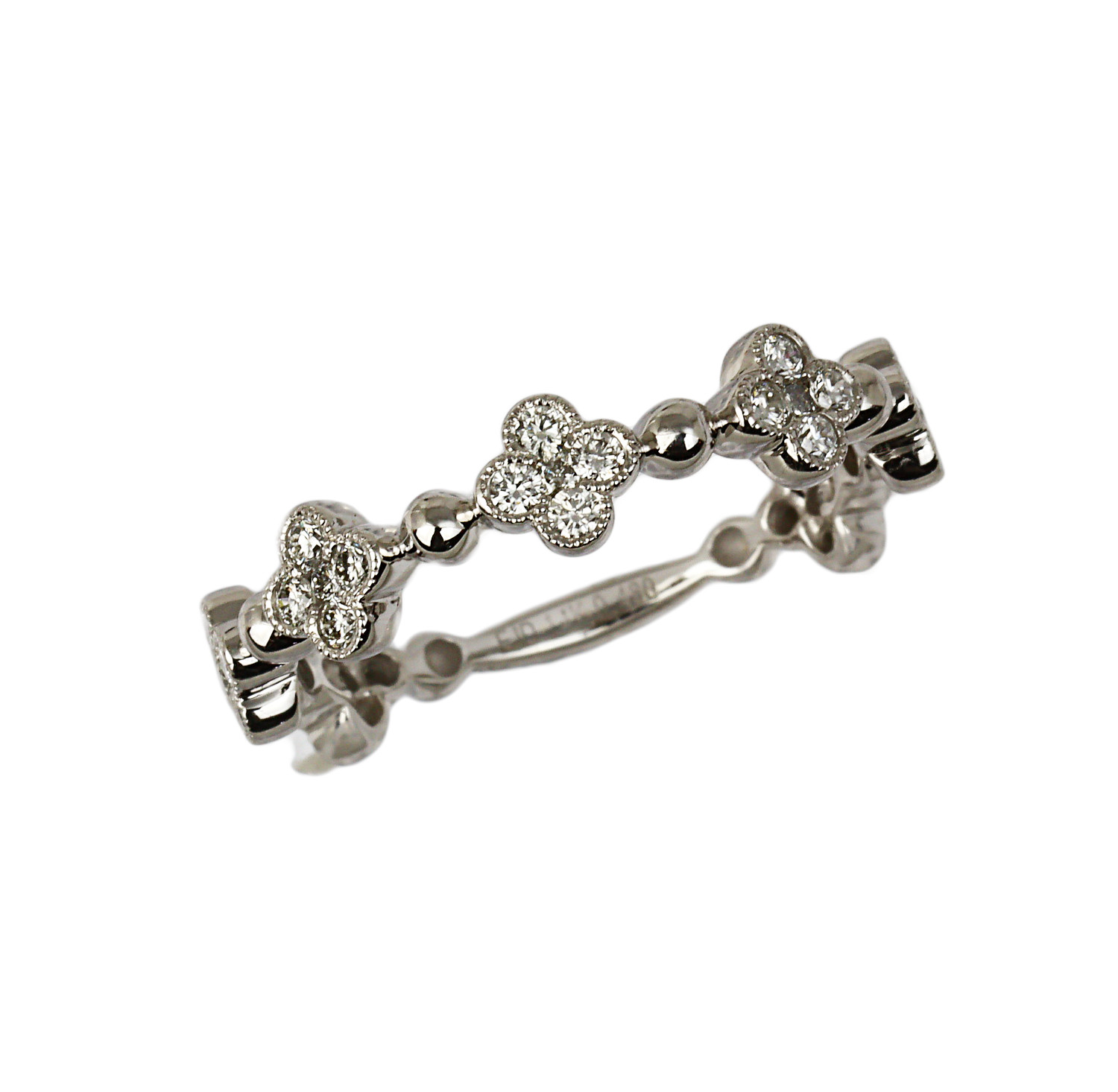 Featured image of this Fischer Women’s 14k White Gold Diamond Ring Size 7