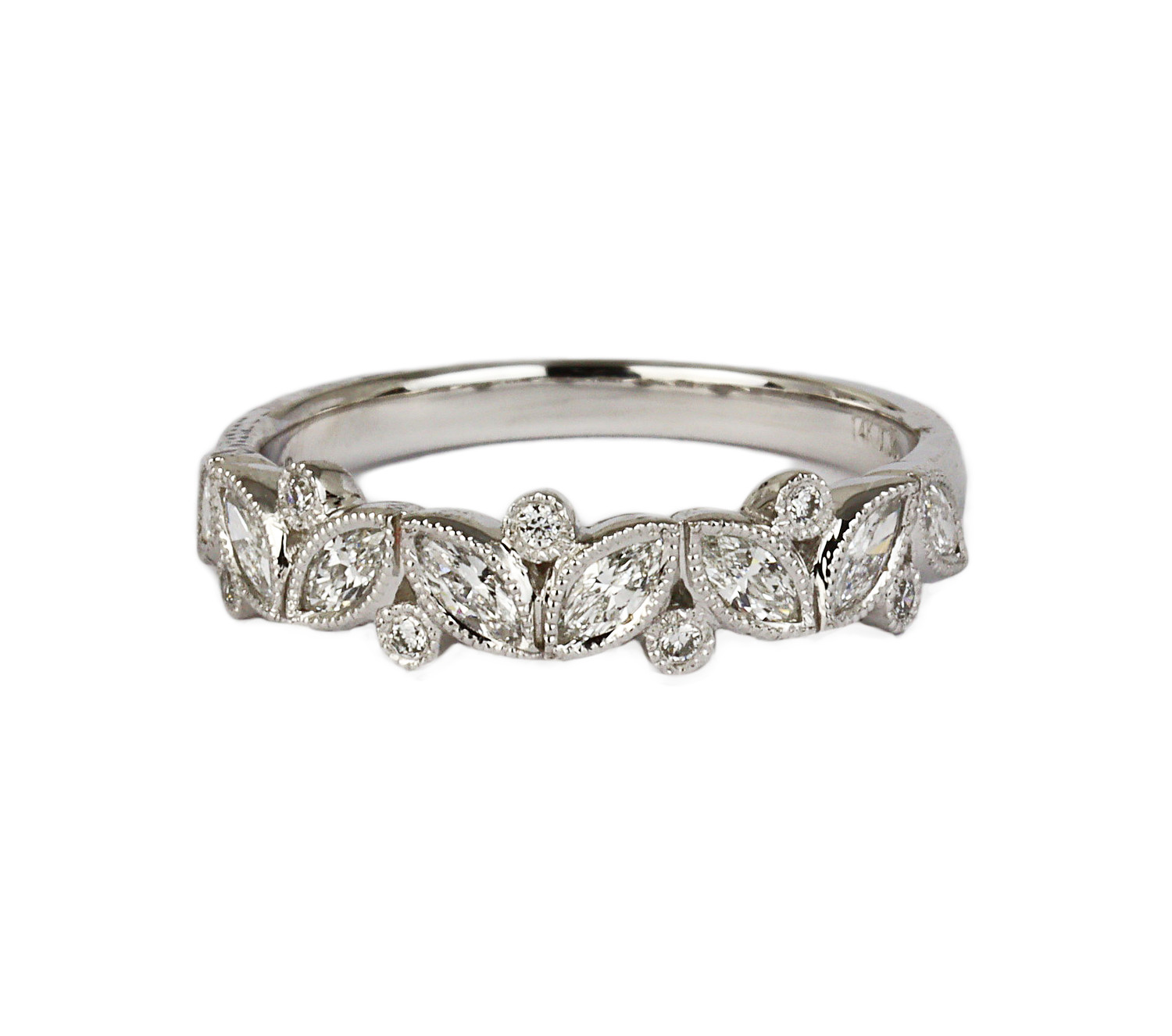 Gallery image of this Fischer Women’s 14k White Gold Diamond Ring Size 6