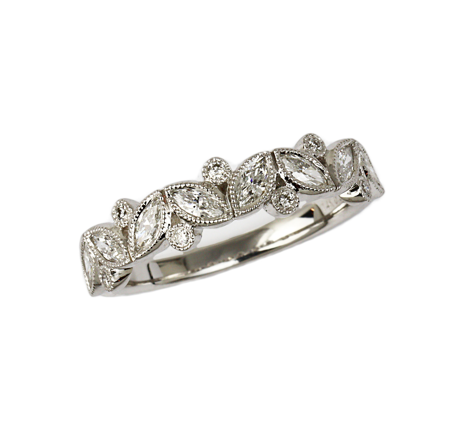 Featured image of this Fischer Women’s 14k White Gold Diamond Ring Size 6