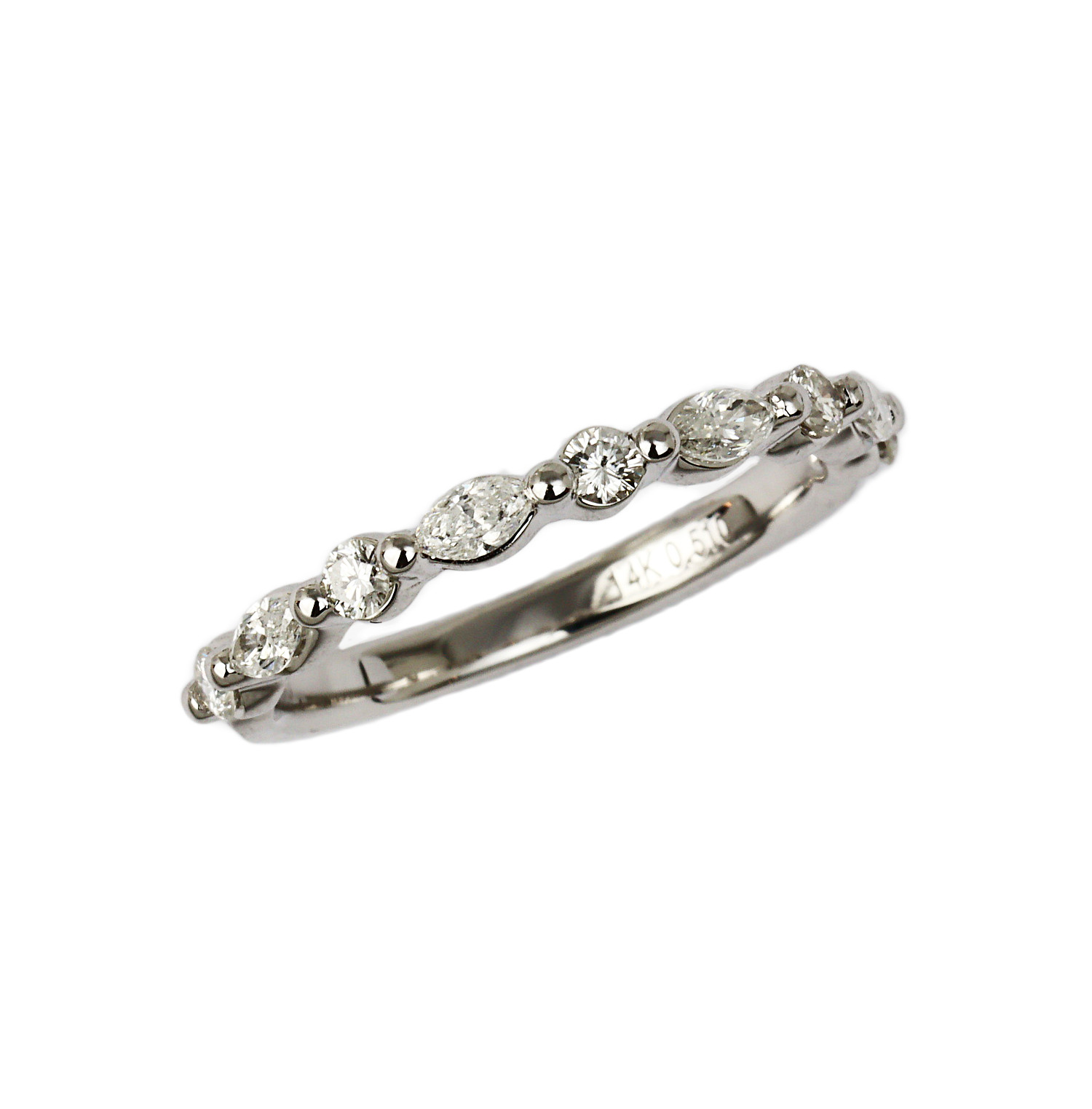 Featured image of this Fischer Women’s 14k White Gold Diamond Ring Size 7
