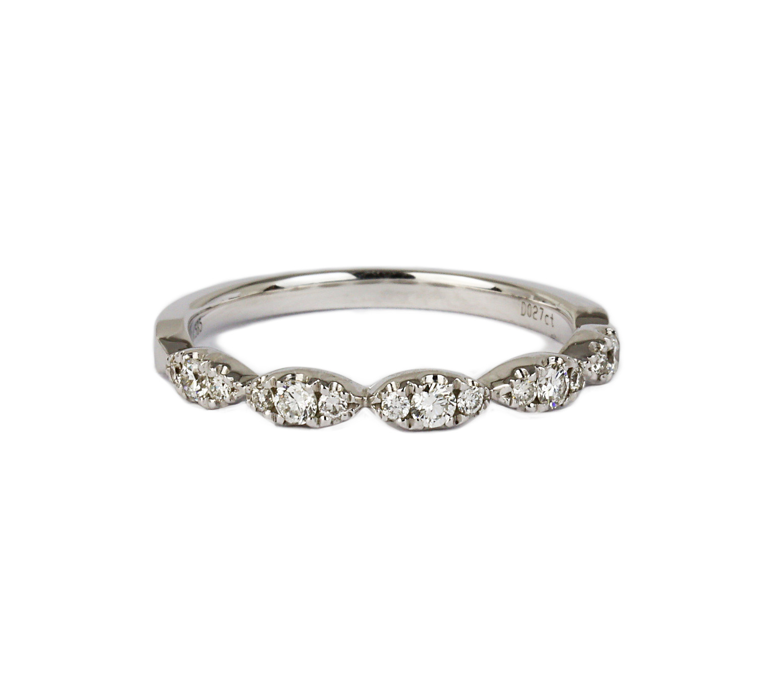 Gallery image of this Fischer Women’s 14k White Gold Diamond Ring Size 7