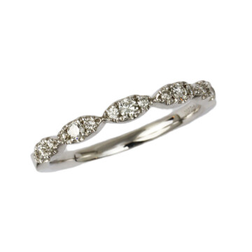 Featured image of this Fischer Women’s 14k White Gold Diamond Ring Size 7