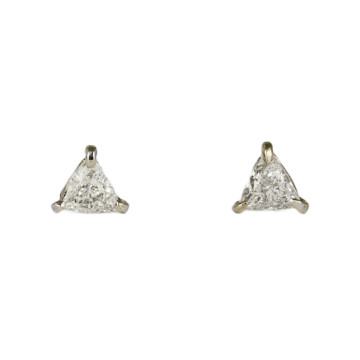 Featured image of this Women’s 14k White Gold Diamond Stud Earrings