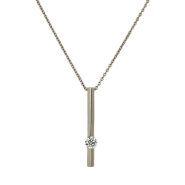 Featured image of this Women’s 14k White Gold Diamond Necklace