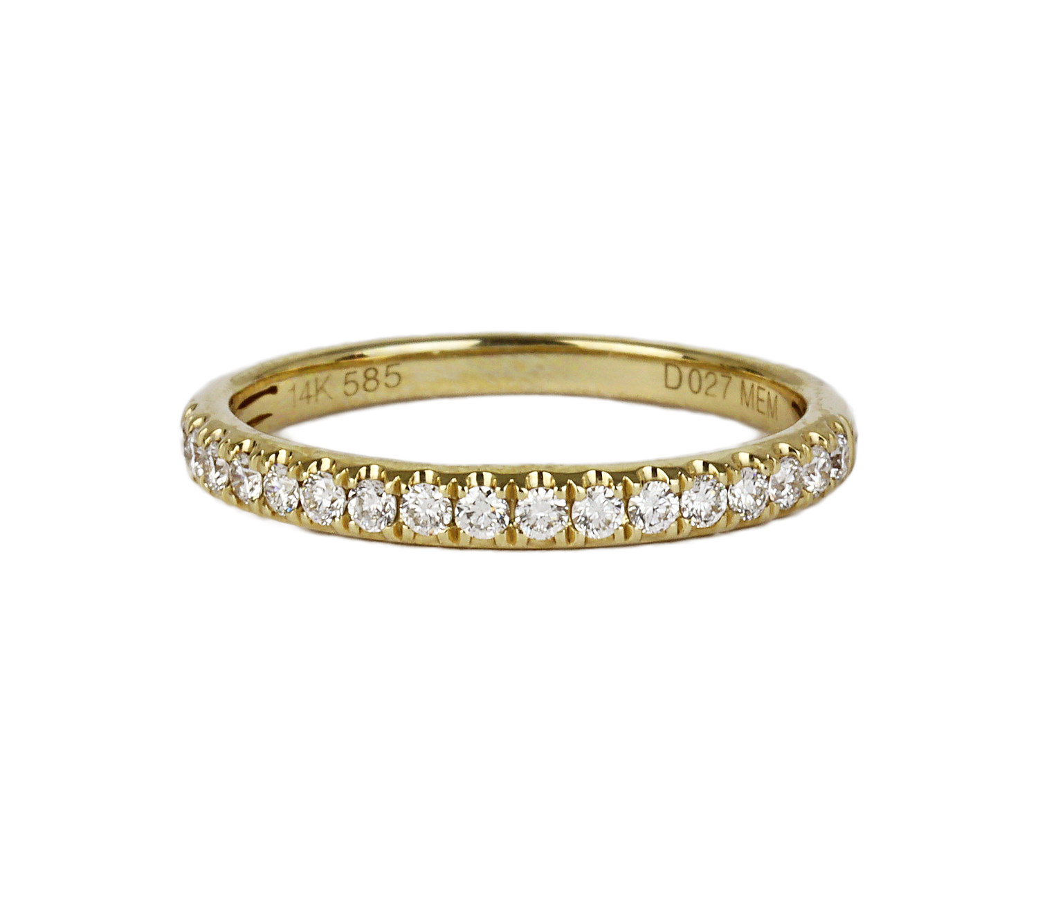 Gallery image of this Women’s 14k Yellow Gold Diamond Ring Size 6.25
