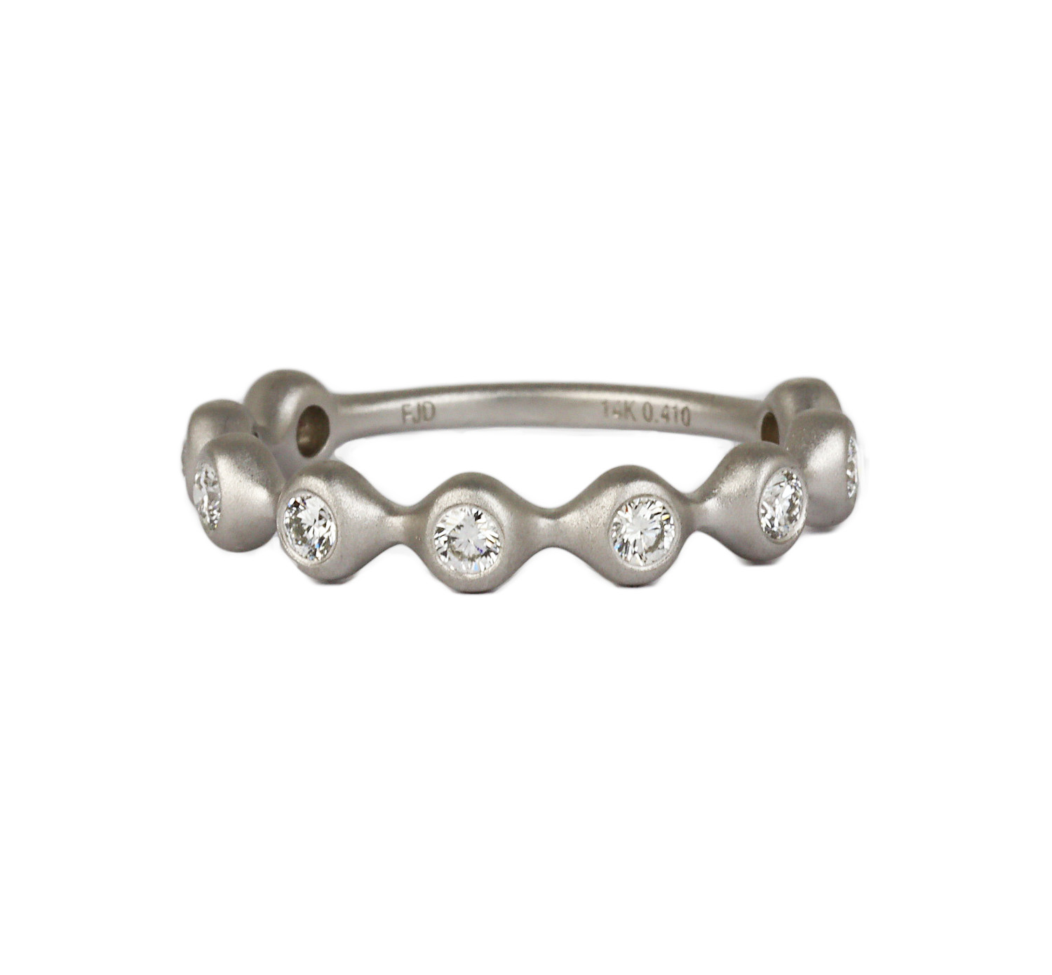 Gallery image of this Fischer Women’s 14k White Gold Diamond Ring Size 6.75