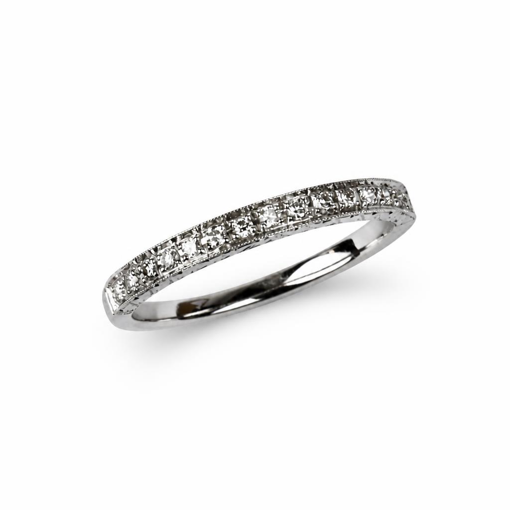 Featured image of this Women’s 14k White Gold Ring with 0.15ct TDW Diamond Size 6.5