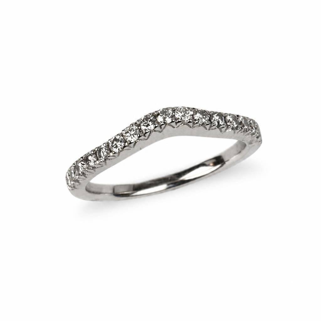 Featured image of this Women’s 14k White Gold Ring with 0.36ct TDW Diamond Size 6